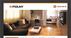 Desktop Screenshot of bhpodlahy.cz