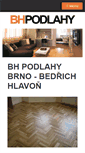 Mobile Screenshot of bhpodlahy.cz